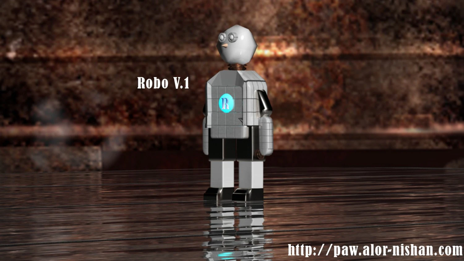 robot 3d Modello 3D .c4d .max .obj .3ds .fbx .stl .blend 