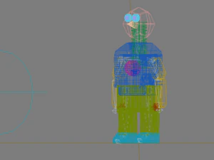 robot 3d Modello 3D