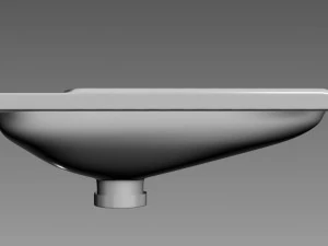 squat toilet 3D Model