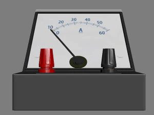 ammeter 3D Model