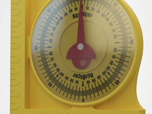 busur derajat Model 3D