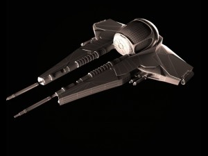 spaceship 3D Model