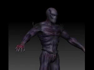 темний воїн 3D Модель