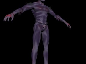 dark warrior Modello 3D