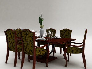 dining table 3D Model