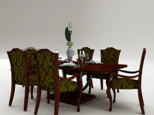 dining table 3D Model