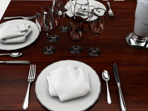dining table 3D Model