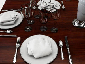 dining table 3D Model