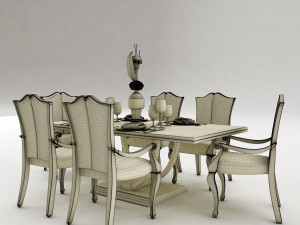 dining table 3D Model