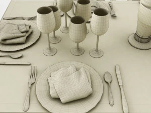 dining table 3D Model