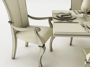 dining table 3D Model