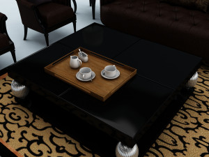 sofa set Model 3D