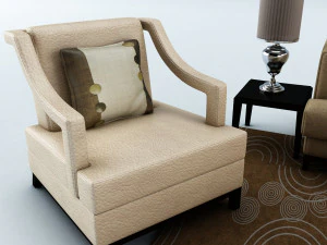 sofa set 3D Model