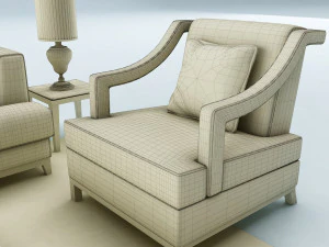 sofa set 3D Model