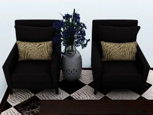 sofa set 3D Model