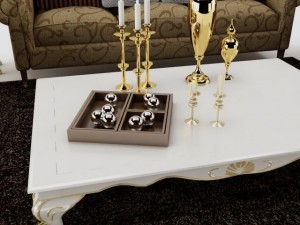 sofa set Model 3D