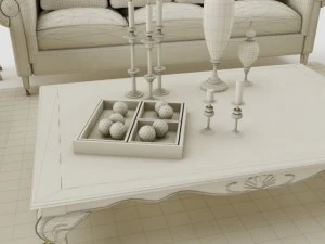 sofa set 3D Model