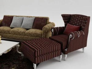 sofa set 3D Model