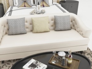 bedroom set 001 3D Model