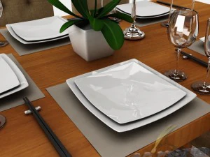 dining table set 24 3D Model