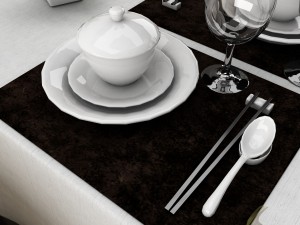 dining table set30 3D मॉडल