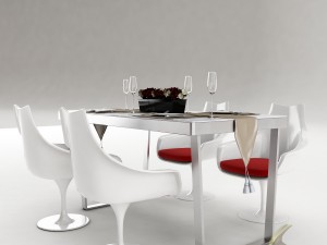 dining table set 31 3D Модель