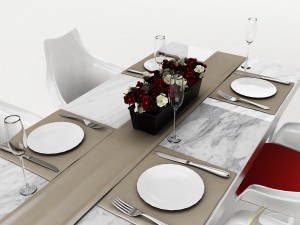 dining table set 31 3D Модель