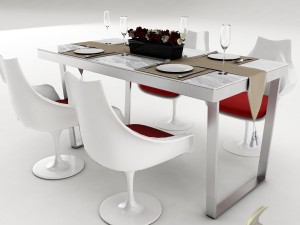 dining table set 31 3D Модель