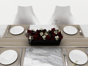 dining table set 31 3D Модель