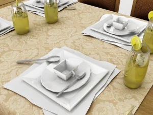 dining table set 32 3D Model