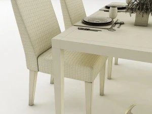 dining table set 34 3D Model