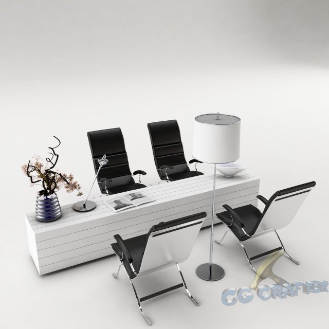 dining table set 41 Modèle 3D .c4d .max .obj .3ds .fbx .stl .blend 