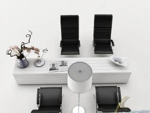 dining table set 41 3D Model