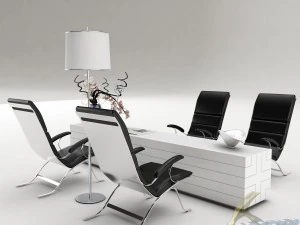 dining table set 41 3D Model