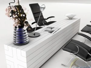 dining table set 41 3D Model