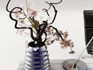 dining table set 41 Modèle 3D