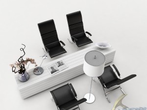 dining table set 41 Modèle 3D