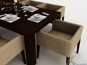 dining table set 43 3D Model