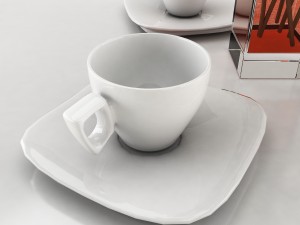 dining table set 47 3D Model