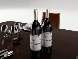 dining table set 53 3D मॉडल