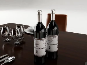 dining table set 53 3D Model