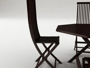 dining table set 57 3D Model