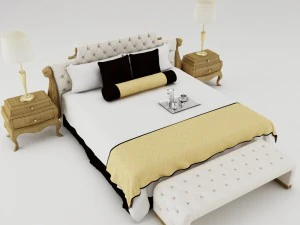 set da bagno 002 Modello 3D