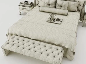 badroom set 002 3D Model