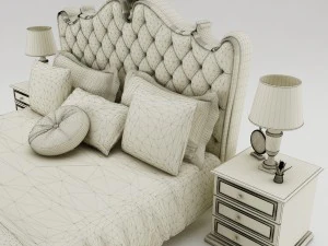 bedroom set 003 3D Model
