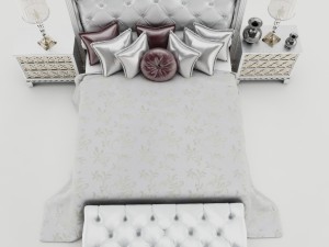 bedroom set 005 3D Model