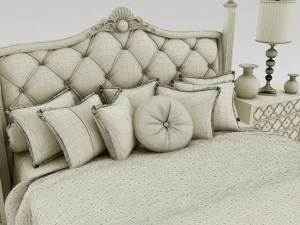 bedroom set 005 3D Model