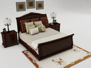 gruppo camera da letto 006 Modello 3D