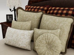 bedroom set 006 3D Model