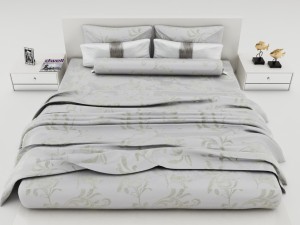bedroom set 007 3D 模型